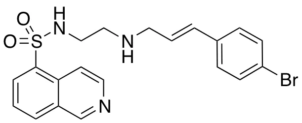 N-[2-(p-Bromocinnamylamino)ethyl]-5-Isoquinoline Sulfonamide - image 1