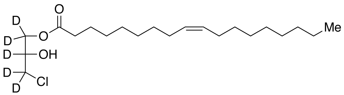 rac 1-Oleoyl-3-chloropropanediol-d5 - image 1