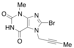 8-Bromo-3-methyl-7-(2-butynyl)-xanthine - image 1