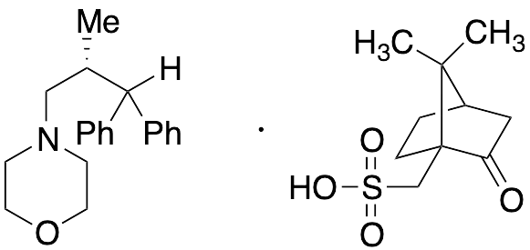 (R)-4-(2-Methyl-3,3-diphenylpropyl)morpholine ((1R,4R)-7,7-dimethyl-2-oxobicyclo[2.2.1]heptan-1-yl)methanesulfonate - image 1