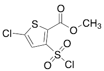 Methyl 5-Chloro-3-(chlorosulfonyl)thiophene-2-carboxylate - image 1