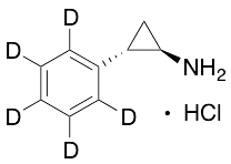 rac trans-2-Phenylcyclopropylamine-d5 Hydrochloride - image 1