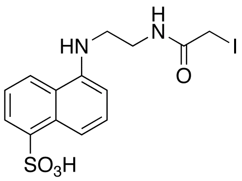N-(Iodoacetylaminoethyl)-5-Naphthylamine-1-Sulfonic Acid (~90%) - image 1