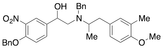 a-[[[2-(4-Methoxy-3-methylphenyl)-1-methylethyl](phenylmethyl)amino]methyl]-3-nitro-4-(phenylmethoxy)benzenemethanol - image 1