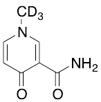 1,4-Dihydro-1-methyl-4-oxo-3-pyridinecarboxamide-d3 - image 1