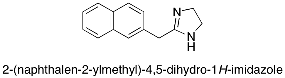 2-(Naphthalen-2-ylmethyl)-4,5-dihydro-1H-imidazole - image 1