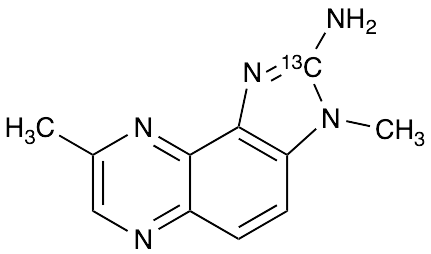 2-Amino-3,8-dimethylimidazo[4,5-f]quinoxaline-2-13C - image 1