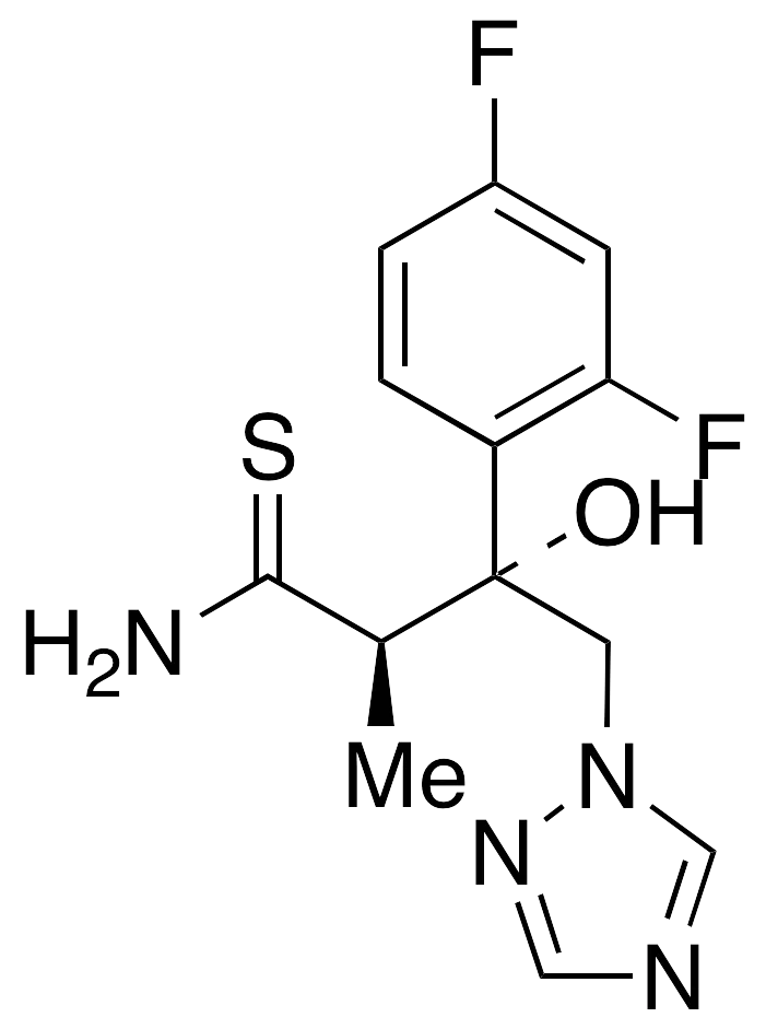 (AlphaR,BetaR)-Beta-(2,4-Difluorophenyl)-Beta-hydroxy-Alpha-methyl-1H-1,2,4-triazole-1-butanethioamide - image 1