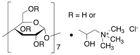 (2-Hydroxy-3-N,N,N-trimethylamino)propyl-Beta-cyclodextrin Chloride - image 1