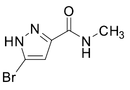 5-Bromo-N-methyl-1H-pyrazole-3-carboxamide - image 1