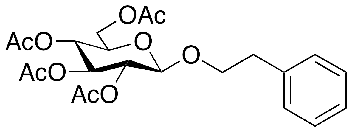 Beta-Phenylethyl Beta-D-Glucoside Tetraacetate - image 1