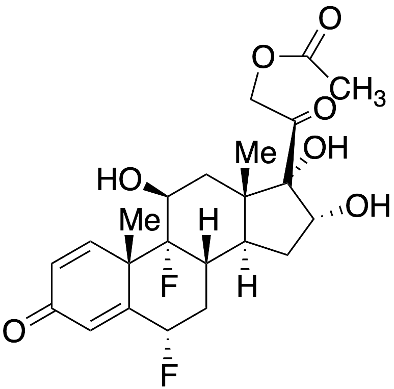 (6Alpha,11Beta,16Alpha)-21-(Acetyloxy)-6,9-difluoro-11,16,17-trihydroxypregna-1,4-diene-3,20-dione - image 1