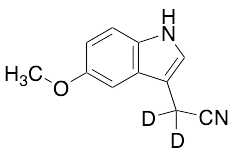 5-Methoxyindole-3-acetonitrile-d2 - image 1