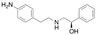 (R)-2-((4-Aminophenethyl)amino)-1-phenylethanol - image 1