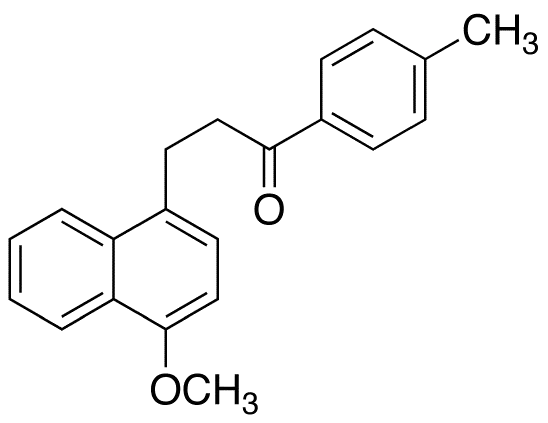 1-(4-Methylphenyl)-3-(1-(4-methoxynaphthalenyl))-1-propanone - image 1