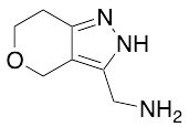 1H,4H,6H,7H-Pyrano[4,3-c]pyrazol-3-ylmethanamine - image 1