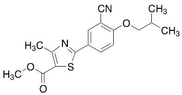 Methyl 2-[3-Cyano-4-(2-methylpropoxy)phenyl]-4-methylthiazole-5-carboxylate - image 1