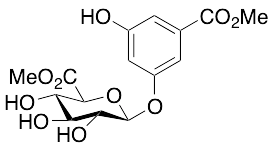 3,5-Dihydroxybenzoic Acid 3-O-beta-D-Glucuronide Dimethyl Diester - image 1