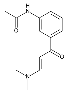 N-[3-(3-Dimethylaminoacryloyl)phenyl]acetamide - image 1