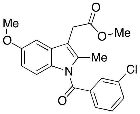 1-(3-Chlorobenzoyl)-5-methoxy-2-methyl-1H-indole-3-acetic Acid Methyl Ester - image 1