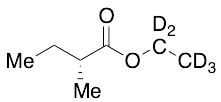 (2R)-2-Methyl-butanoic Acid Ethyl Ester-d5 - image 1