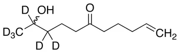 rac 10-Hydroxy-1-undecen-6-one-d6 - image 1