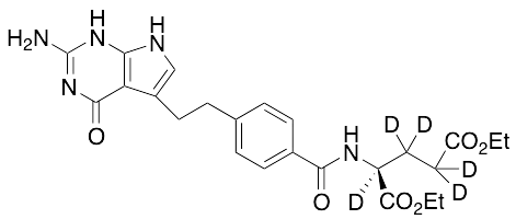 Pemetrexed-d5 Diethyl Ester - image 1