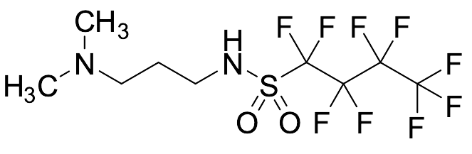 N-[3-(Dimethylamino)propyl] Nonafluoro-1-butanesulfonamide - image 1