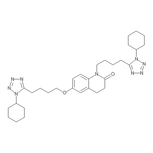6-[4-(1-Cyclohexyl-1H-tetrazol-5-yl)butoxy]-1-[4-(1-cyclohexyl-1H-tetrazol-5-yl)butyl]-3,4-dihydro-2(1H)-quinolinone - image 1
