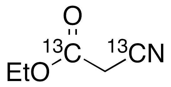 Ethyl Cyanoacetate-13C2 - image 1