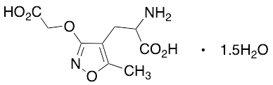 (r,s)-2-Amino-3-[3-(carboxymethoxy)-5-methyl-isoxazol-4 -yl]propionic Acid Sesquihydrate - image 1