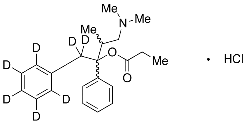 rac-Propoxyphene-d7 Hydrochloride Salt (Mixture of Diastereoisomers) - image 1