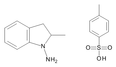 2,3-Dihydro-2-methyl-1H-indol-1-amine Hydrochloride - image 1