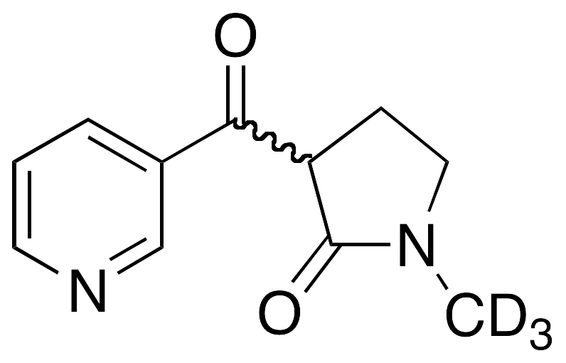 (R,S)-1-Methyl-3-nicotinoylpyrrolidone-d3 - image 1