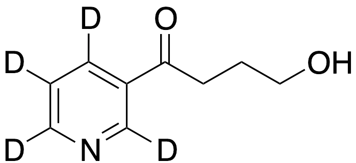 4-Hydroxy-1-(3-pyridyl-2,4,5,6-d4)-1-butanone - image 1
