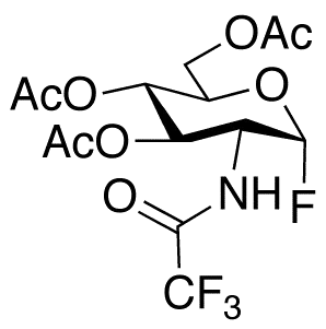 2-Trifluroacetamido-3,4,6-tri-O-acetyl-2-deoxy-Alpha-D-glucopyranosyl Fluoride - image 1