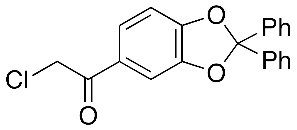 1-(2,2-Diphenyl-1,3-benzodioxol-5-yl)-2-chloroethanone - image 1