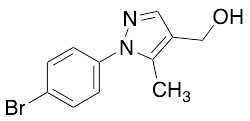 (1-(4-Bromophenyl)-5-methyl-1H-pyrazol-4-yl)methanol - image 1