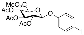 4-Iodophenyl 2,3,4-Tri-O-acetyl-Beta-D-glucuronide Methyl Ester - image 1