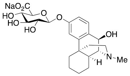 10b-Hydroxyl Dextrorphan 3-O-b-D-Glucuronide Sodium Salt - image 1