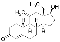 (+)-13Beta-Ethyl-17Beta-hydroxy-11-methylenegon-4-en-3-one - image 1