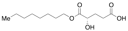 (2S)-Octyl-Alpha-hydroxyglutarate - image 1
