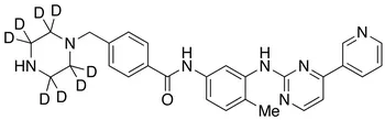 N-Desmethyl Imatinib-d8 - image 1