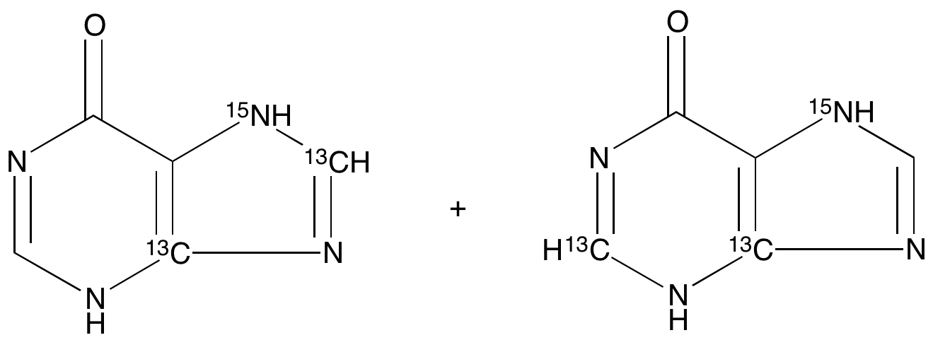 Hypoxanthine-13C2,15N (Mixture) Please see H998504 - image 1