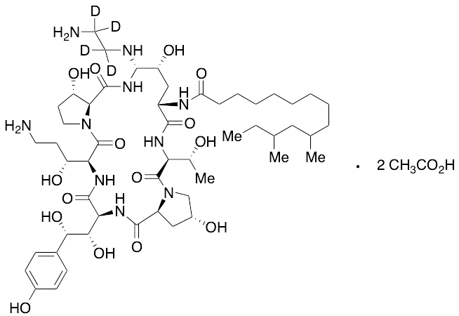 Caspofungin Acetate-d4 - image 1
