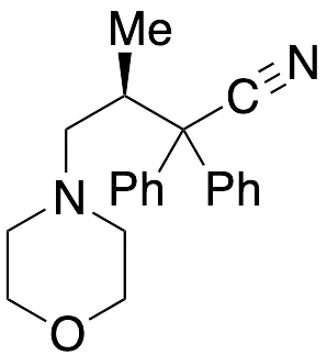 (+)-Beta-Methyl-Alpha,Alpha-diphenyl-4-morpholinebutanenitrile - image 1