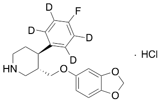 rac-Paroxetine-d4 Hydrochloride - image 1