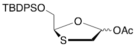 (2S)-2-[[[(1,1-Dimethylethyl)diphenylsilyl]oxy]methyl]-1,3-oxathiolan-5-ol 5-Acetate - image 1
