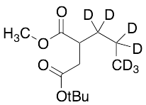 2-Propyl-butanedioic Acid 4-(1,1-Dimethylethyl) 1-Methyl Ester-d7 - image 1
