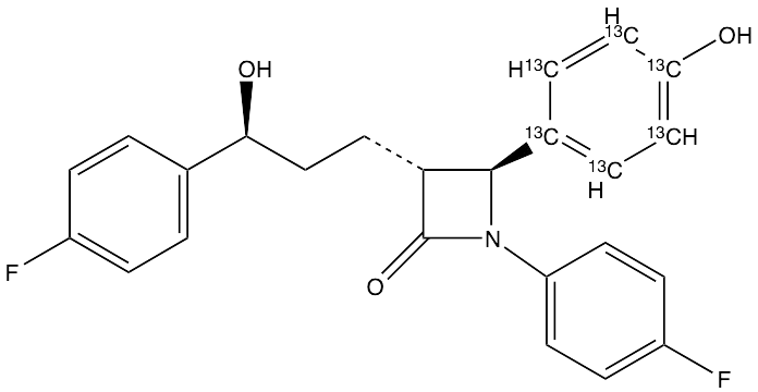 Ezetimibe-13C6 - image 1